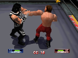 WCW-nWo Revenge (USA) In game screenshot